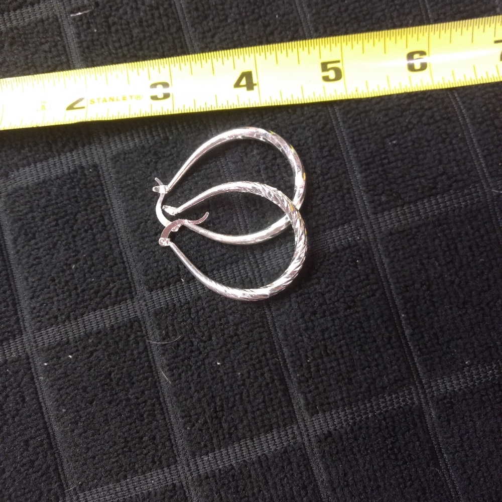 Sterling silver earrings